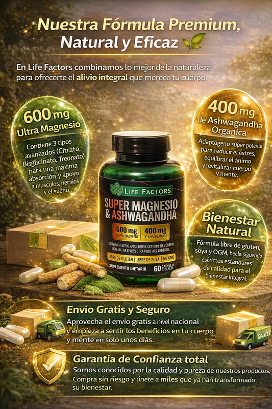 🔥SUPER MAGNESIO & ASHWAGANDHA🔥